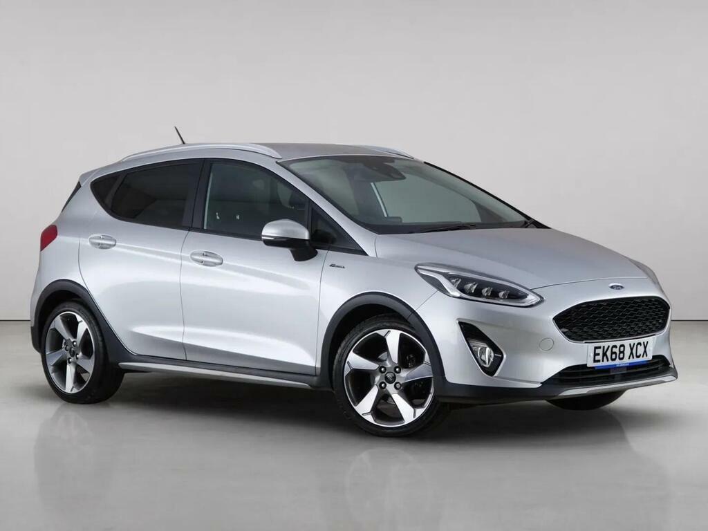 Ford Fiesta 1.0T Ecoboost Active X Euro 6 Ss EK68XCX Silver