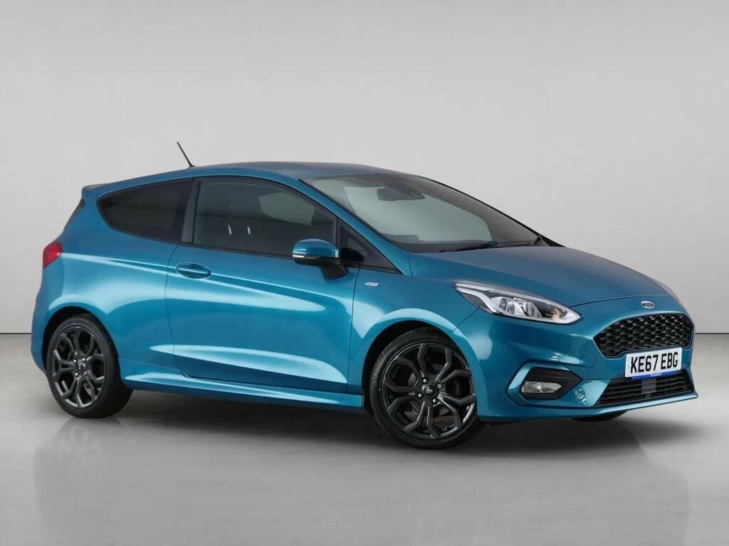 Ford Fiesta 1.0T Ecoboost St-line Euro 6 Ss Blue