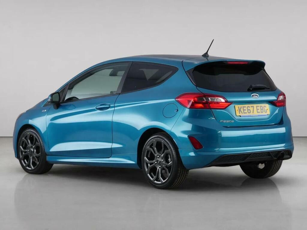 Ford Fiesta 1.0T Ecoboost St-line Euro 6 Ss KE67EBG Blue #6