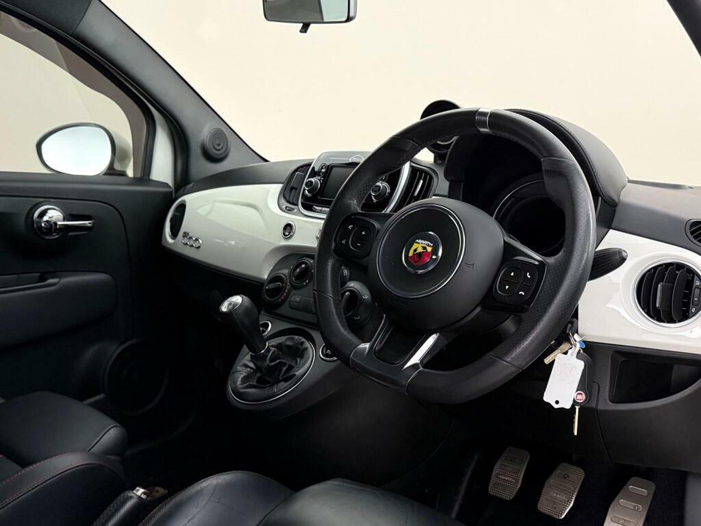 Abarth 595 1.4 T-jet 70Th Euro 6 YO19UKH White #3