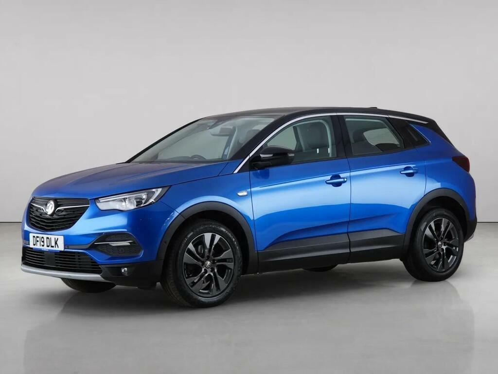 Vauxhall Grandland X 1.2 Turbo Sport Nav Euro 6 Ss DF19DLK Blue #2
