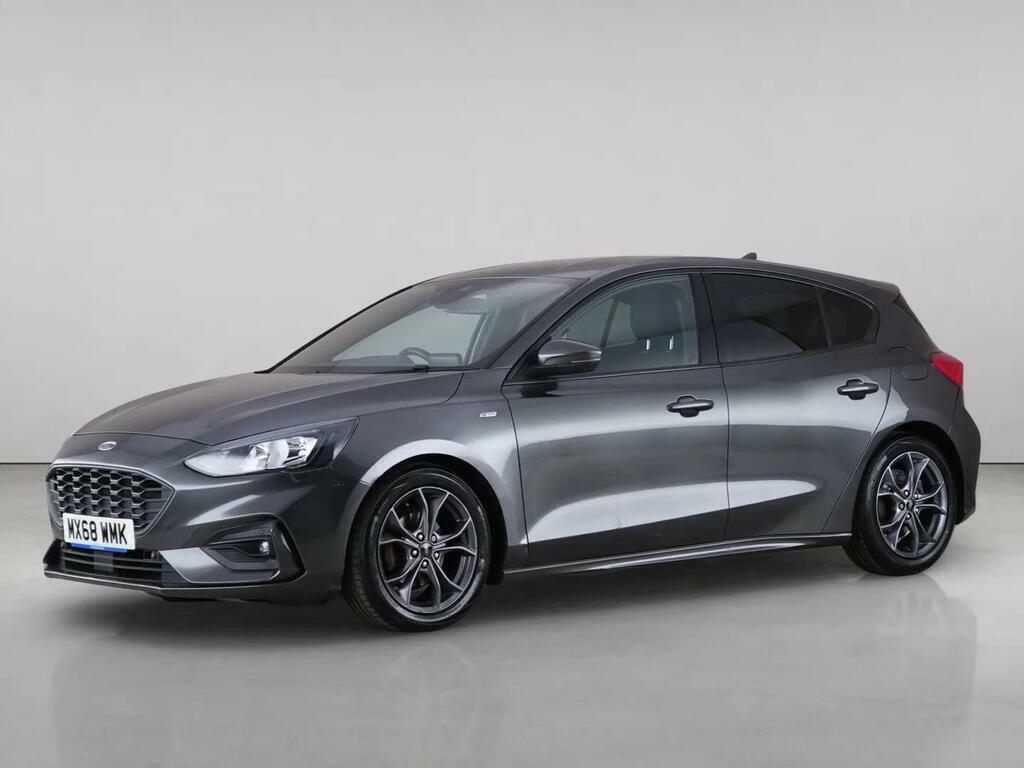 Ford Focus 1.0T Ecoboost St-line Euro 6 Ss MX68WMK Grey #2