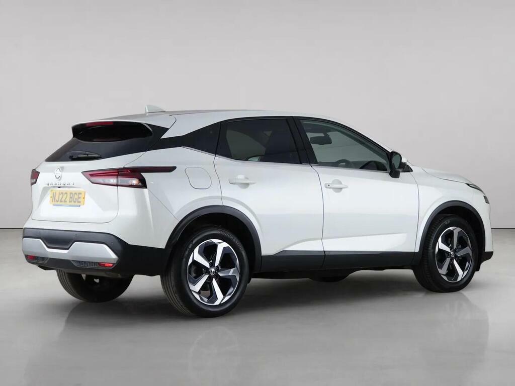 Nissan Qashqai 1.3 Dig-t Mhev N-connecta Euro 6 Ss NJ22BGE White #6