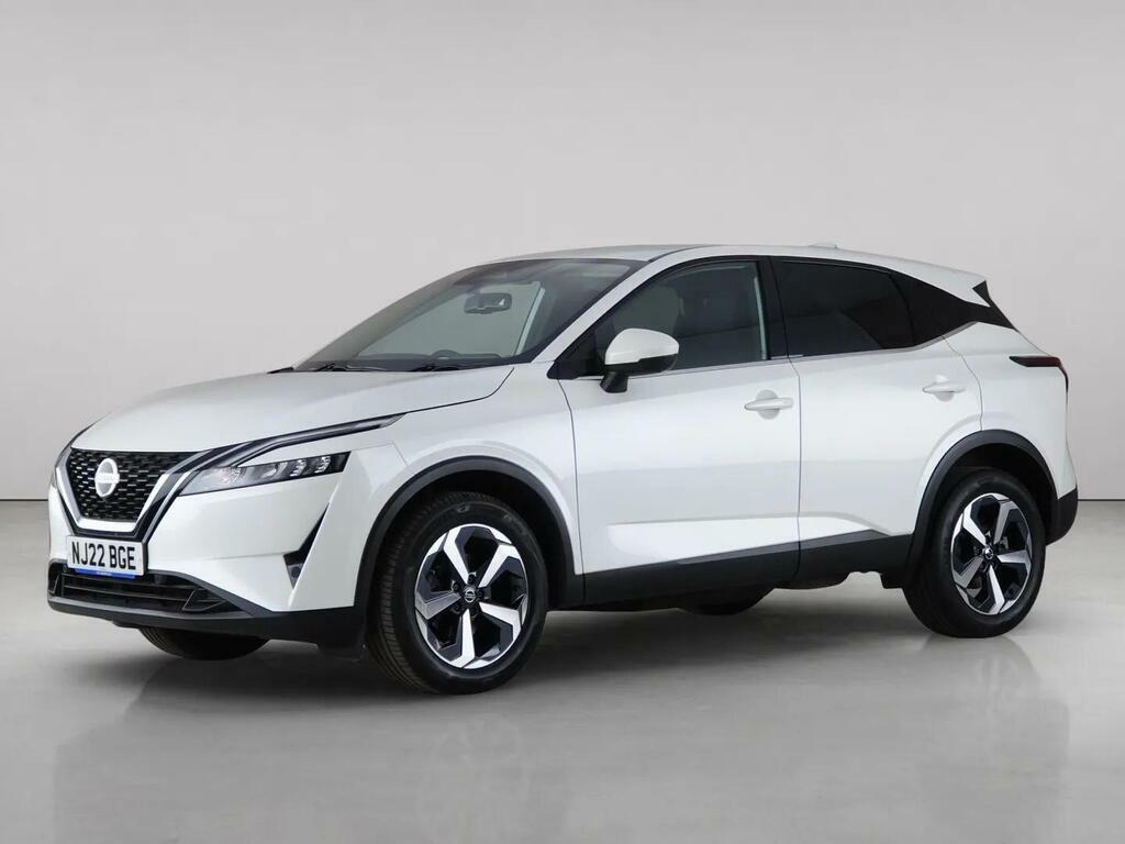 Nissan Qashqai 1.3 Dig-t Mhev N-connecta Euro 6 Ss NJ22BGE White #2