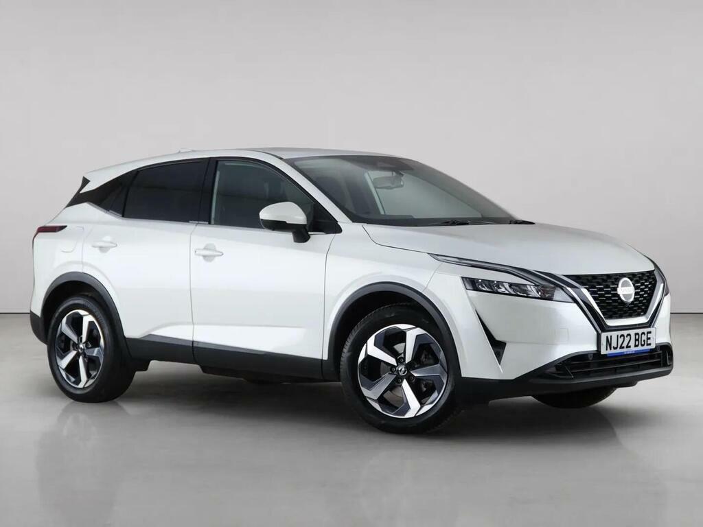 Nissan Qashqai 1.3 Dig-t Mhev N-connecta Euro 6 Ss White