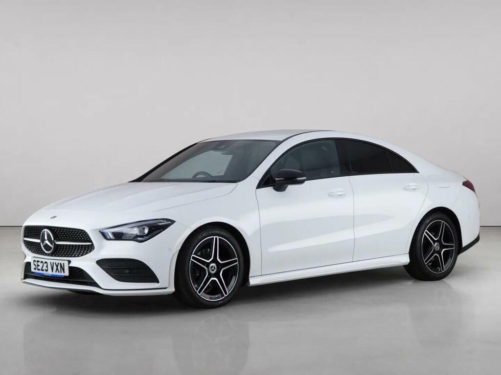 Mercedes-Benz CLA Class 1.3 Cla180 Amg Line Executive Coupe 7G-dct Euro SE23VXN White #2