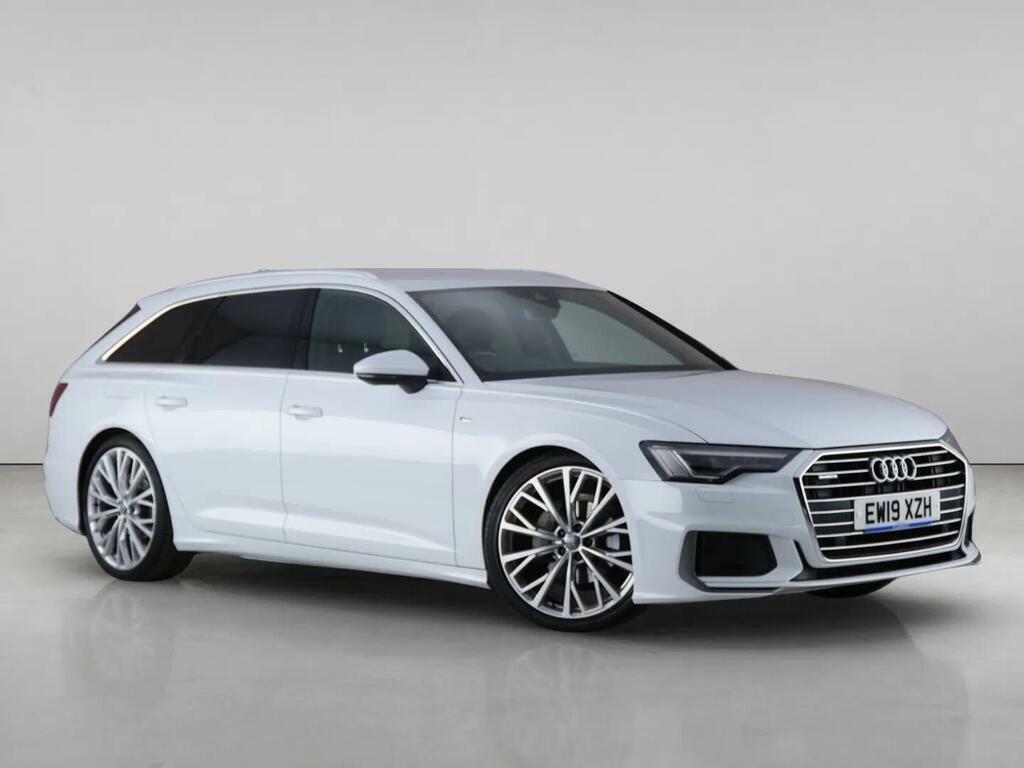 Audi A6 Avant 2.0 Tdi 40 S Line S Tronic Quattro Euro 6 Ss White