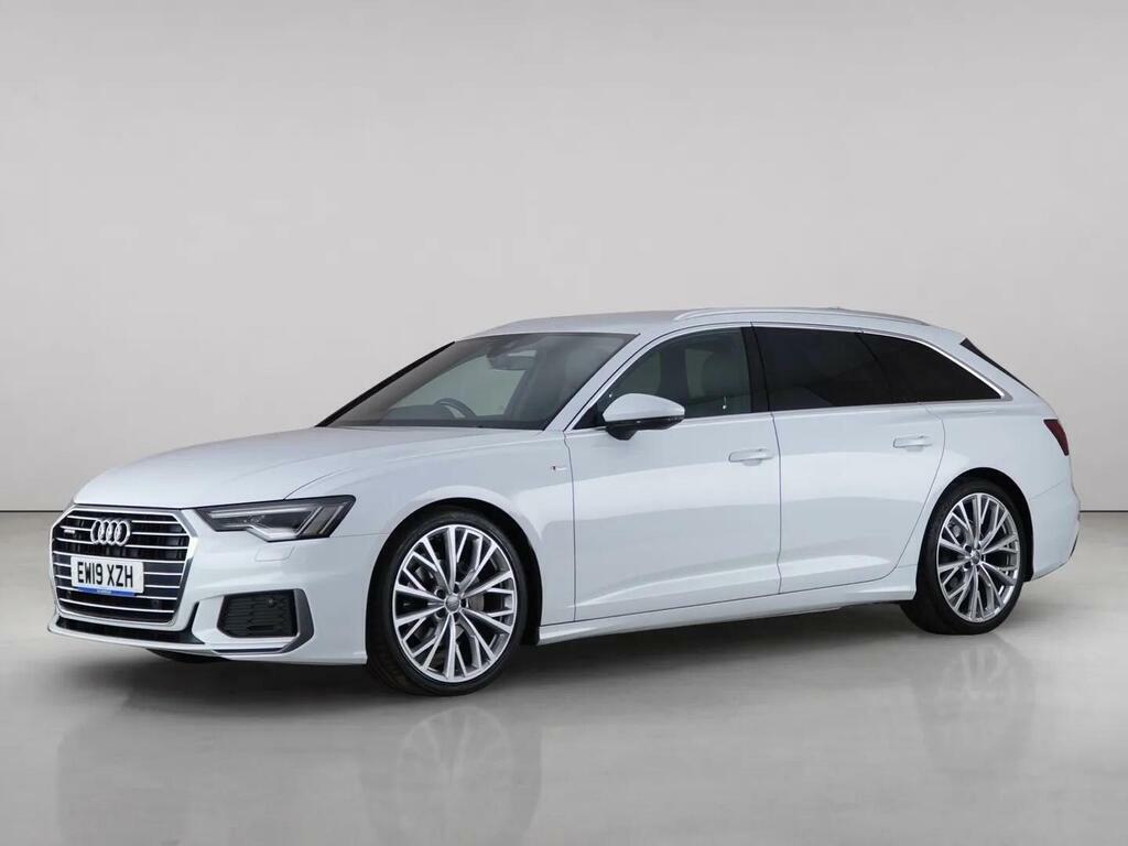 Audi A6 Avant 2.0 Tdi 40 S Line S Tronic Quattro Euro 6 Ss White #2