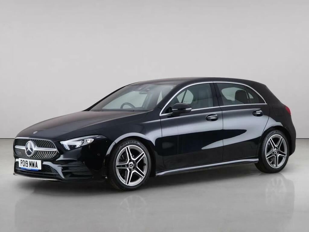 Mercedes-Benz A Class 1.5 A180d Amg Line Executive 7G-dct Euro 6 Ss PO19MWA Black #2