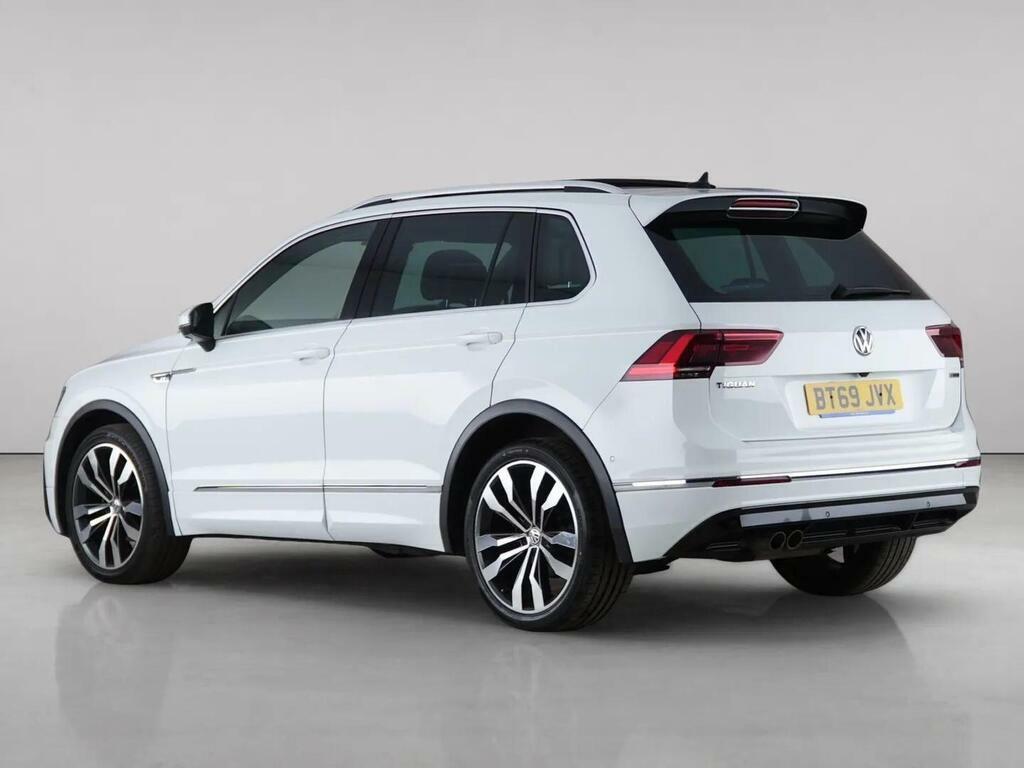 Volkswagen Tiguan 2.0 Tdi R-line Tech Dsg 4Motion Euro 6 Ss BT69JVX White #6