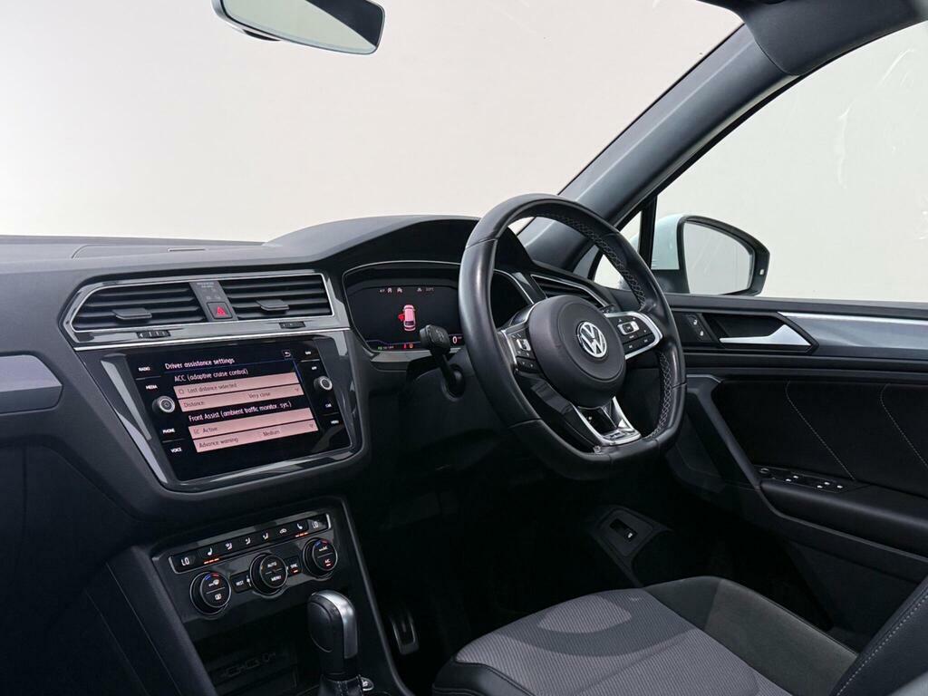Volkswagen Tiguan 2.0 Tdi R-line Tech Dsg 4Motion Euro 6 Ss BT69JVX White #4