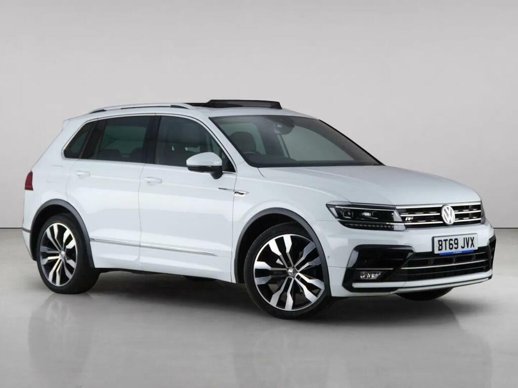 Volkswagen Tiguan 2.0 Tdi R-line Tech Dsg 4Motion Euro 6 Ss White