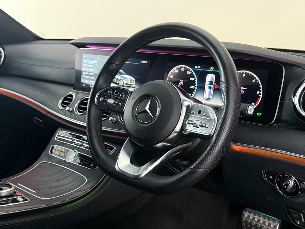 Mercedes-Benz E Class 2.0 E220d Amg Line G-tronic Euro 6 Ss LR69LSZ Black #3