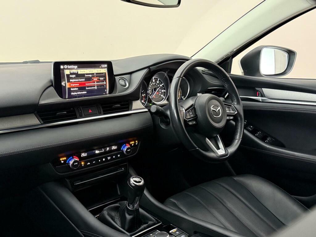 Mazda 6 2.2 Skyactiv-d Sport Nav Tourer Euro 6 Ss White #4