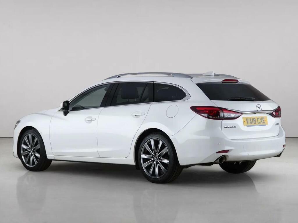 Mazda 6 2.2 Skyactiv-d Sport Nav Tourer Euro 6 Ss White #5