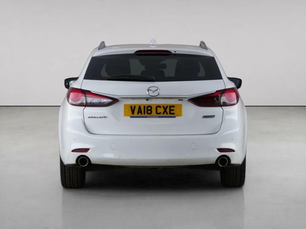 Mazda 6 2.2 Skyactiv-d Sport Nav Tourer Euro 6 Ss White #6