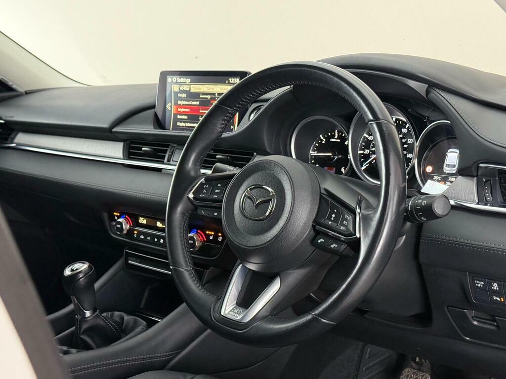 Mazda 6 2.2 Skyactiv-d Sport Nav Tourer Euro 6 Ss White #3