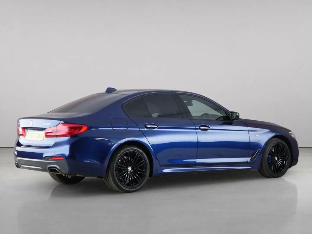 BMW 5 Series 3.0 540I M Sport Xdrive Euro 6 Ss Blue #5