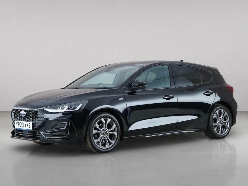 Ford Focus 1.0T Ecoboost St-line Euro 6 Ss YP23WKZ Black #2