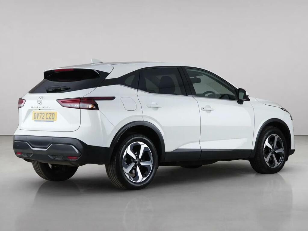 Nissan Qashqai 1.3 Dig-t Mhev N-connecta Xtron Euro 6 Ss DV72CZO White #6