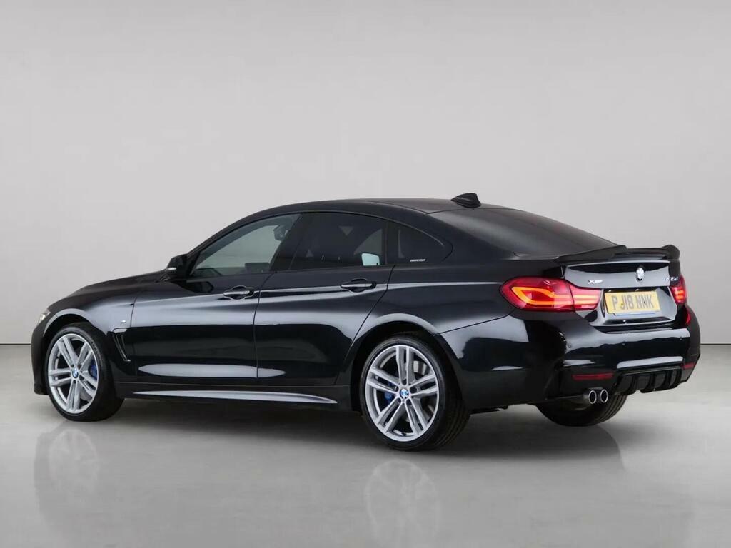 BMW 4 Series Gran Coupe 3.0 435D M Sport Xdrive Euro 6 Ss PJ18NNK Black #6