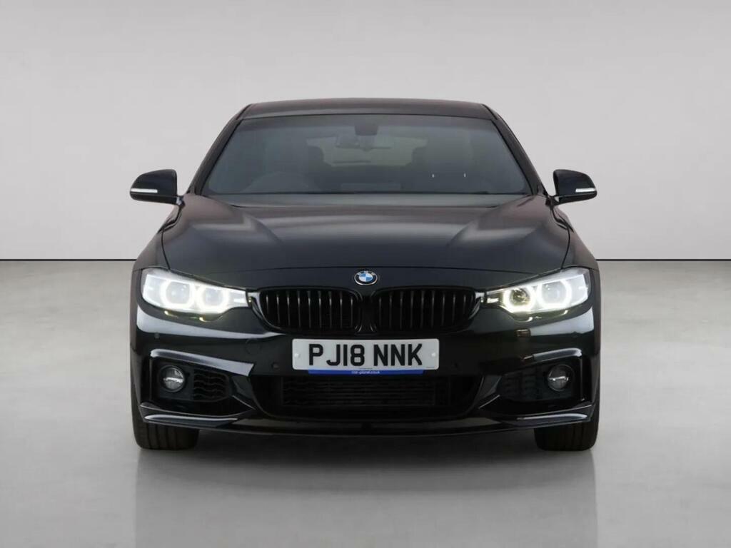 BMW 4 Series Gran Coupe 3.0 435D M Sport Xdrive Euro 6 Ss PJ18NNK Black #5