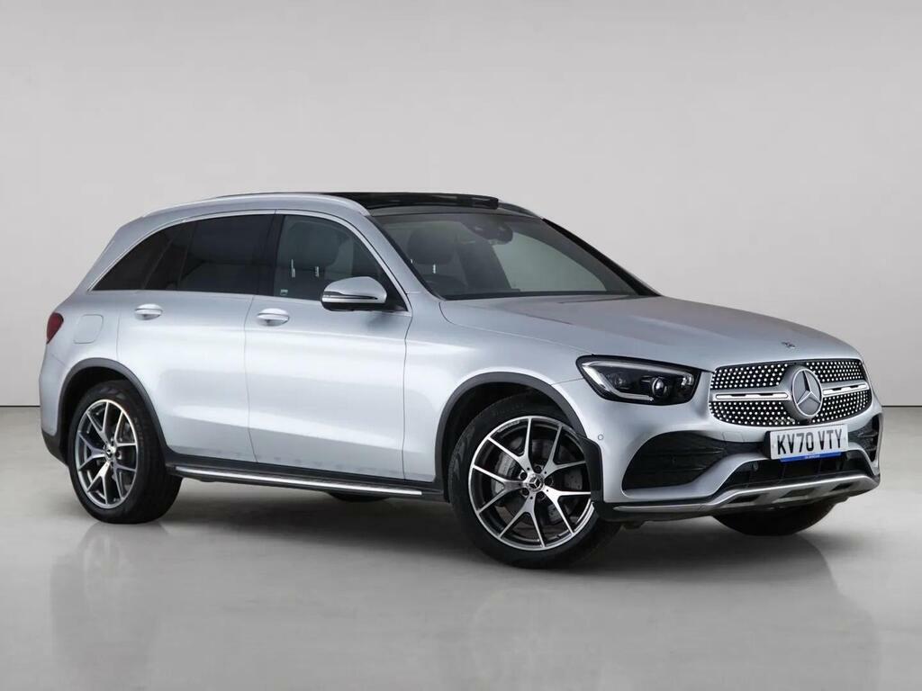 Mercedes-Benz GLC Class 2.0 Glc300d Amg Line Premium Plus G-tronic 4Mat KV70VTY Silver