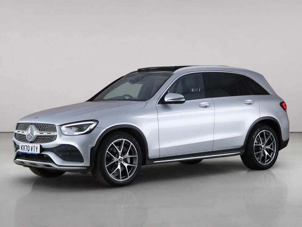 Mercedes-Benz GLC Class 2.0 Glc300d Amg Line Premium Plus G-tronic 4Mat KV70VTY Silver #2