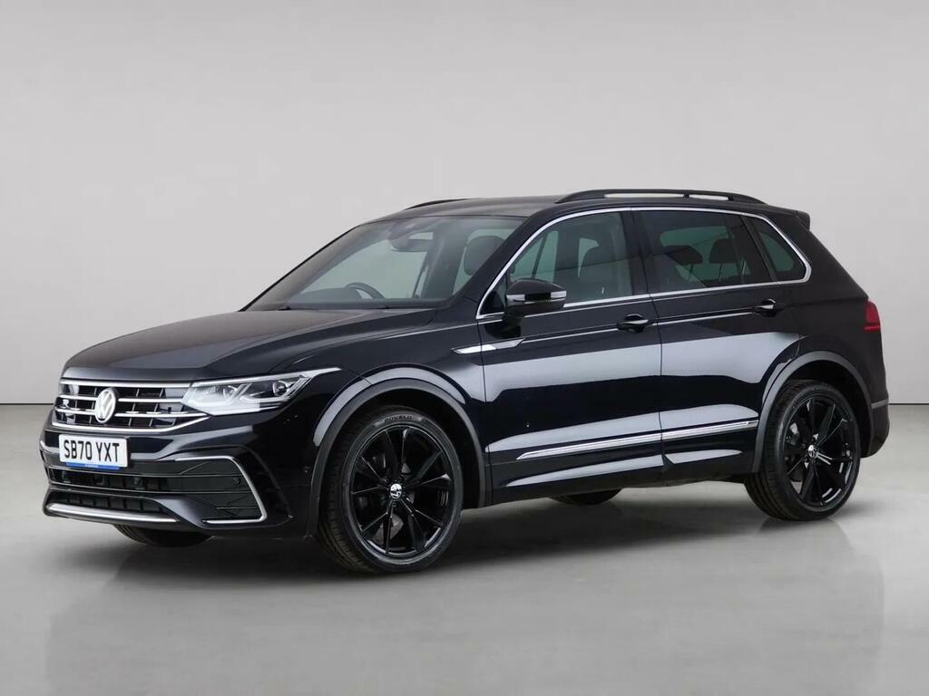 Volkswagen Tiguan 2.0 Tdi R-line Dsg 4Motion Euro 6 Ss SB70YXT Black #2