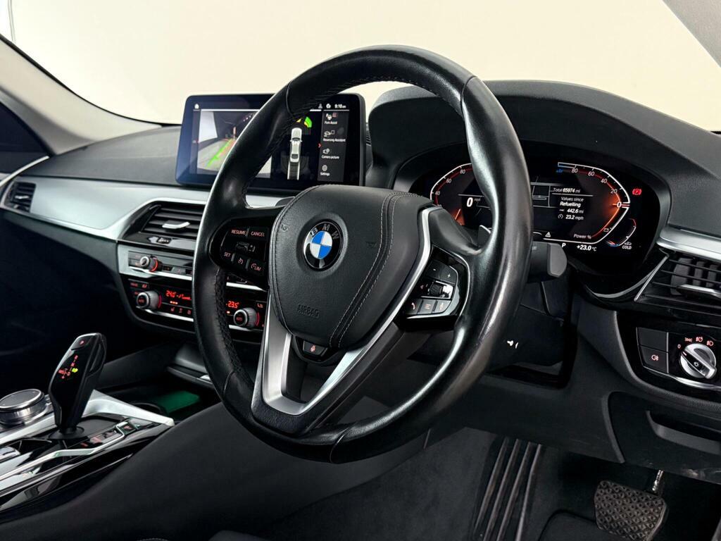 BMW 5 Series 2.0 520D Mht Se Steptronic Xdrive Euro 6 Ss B24MWX Black #3