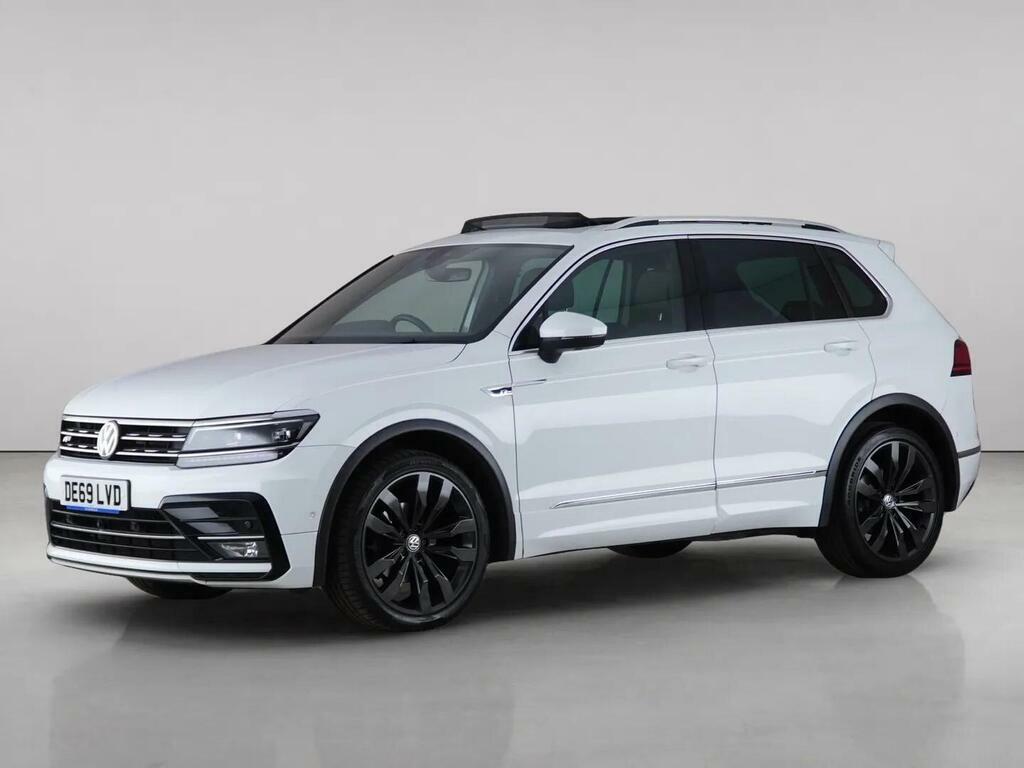 Volkswagen Tiguan 2.0 Tdi R-line Tech Dsg 4Motion Euro 6 Ss DE69LVD White #2
