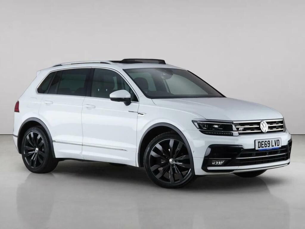 Volkswagen Tiguan 2.0 Tdi R-line Tech Dsg 4Motion Euro 6 Ss White