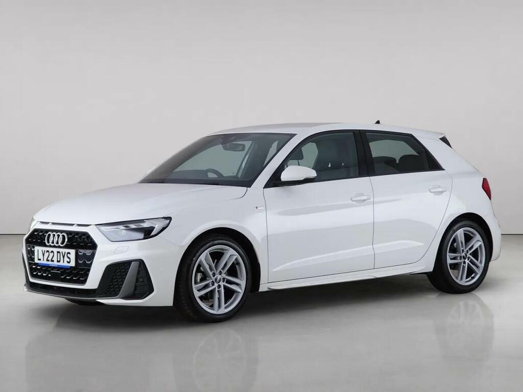 Audi A1 1.0 Tfsi 30 S Line Sportback S Tronic Euro 6 Ss LY22DYS White #2
