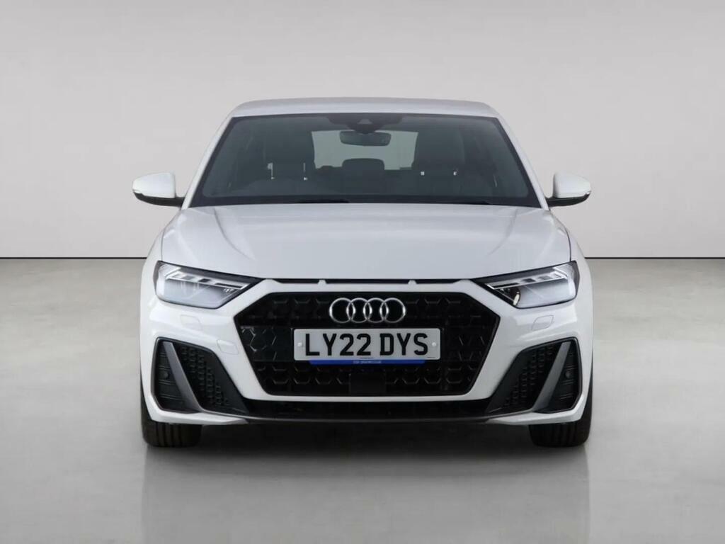 Audi A1 1.0 Tfsi 30 S Line Sportback S Tronic Euro 6 Ss LY22DYS White #5