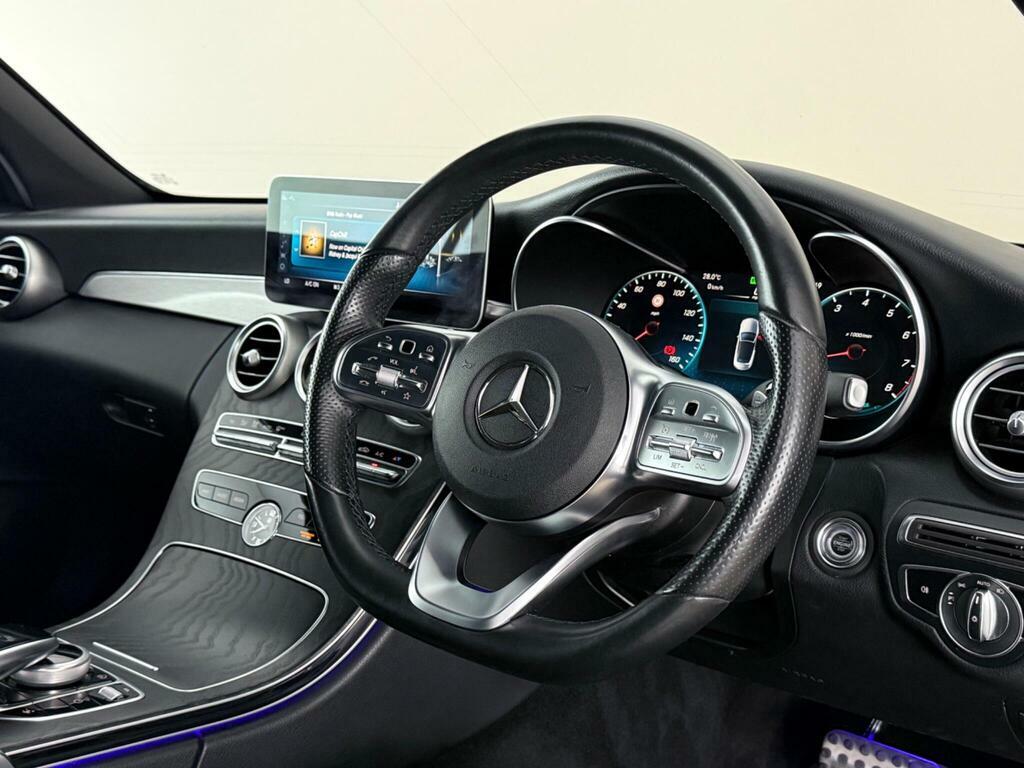 Mercedes-Benz C Class 1.5 C200 Mhev Amg Line Premium Cabriolet G-troni AU20LAA White #3