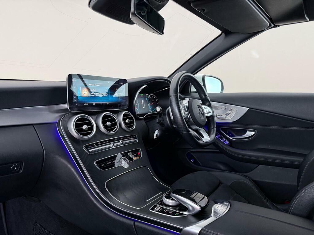 Mercedes-Benz C Class 1.5 C200 Mhev Amg Line Premium Cabriolet G-troni AU20LAA White #4
