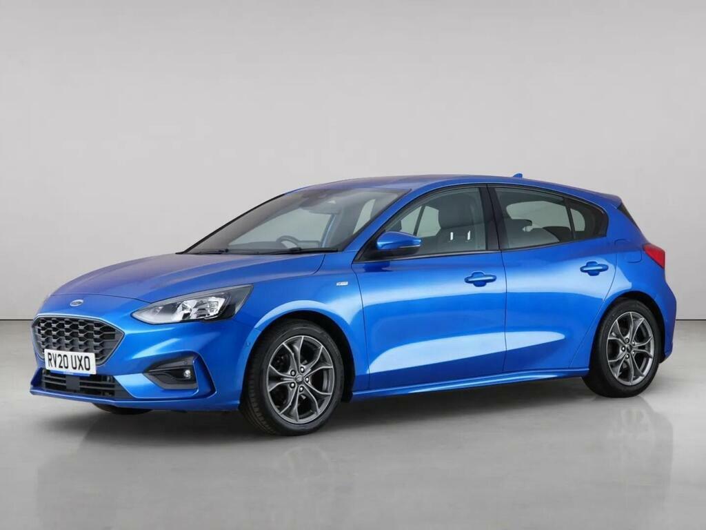 Ford Focus 1.0T Ecoboost St-line Euro 6 Ss RV20UXO Blue #2