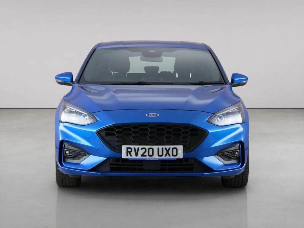 Ford Focus 1.0T Ecoboost St-line Euro 6 Ss RV20UXO Blue #5
