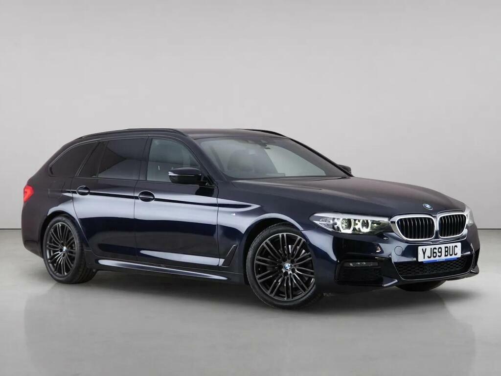 BMW 5 Series 2.0 520D M Sport Touring Xdrive Euro 6 Ss YJ69BUC Black