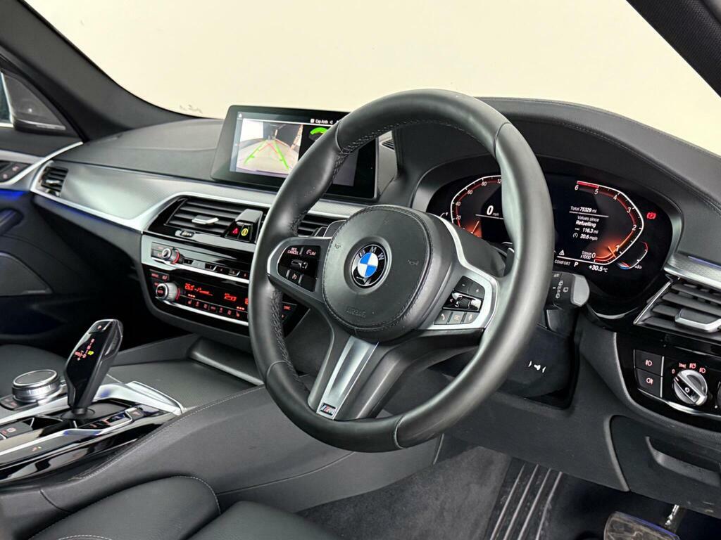 BMW 5 Series 2.0 520D M Sport Touring Xdrive Euro 6 Ss YJ69BUC Black #3