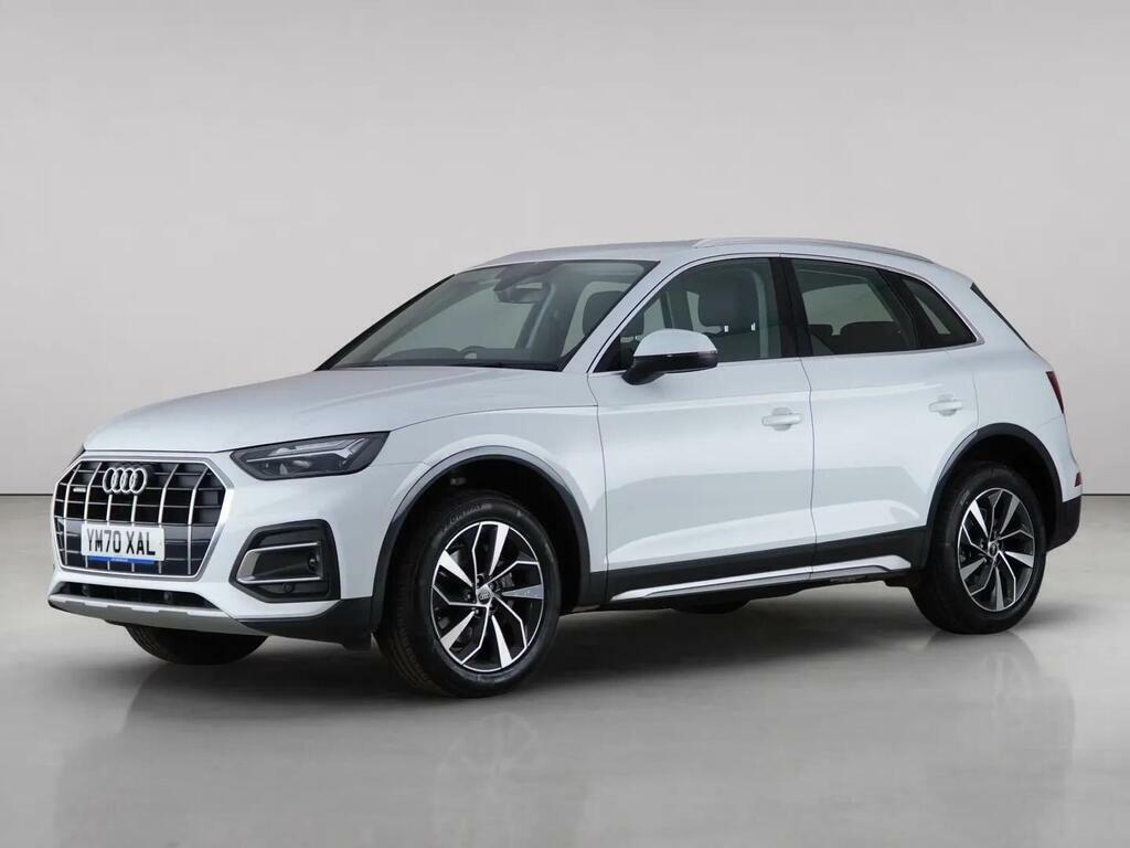 Audi Q5 2.0 Tdi 40 Sport S Tronic Quattro Euro 6 Ss YM70XAL White #2