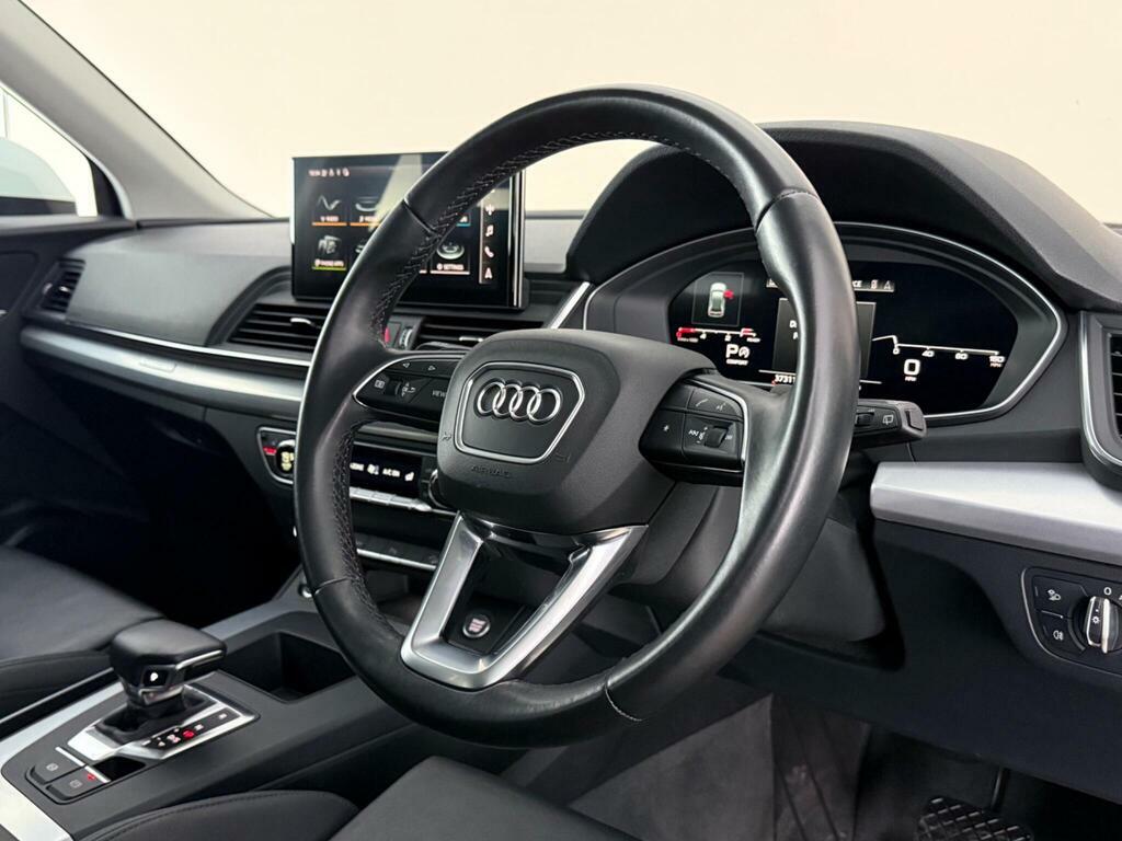 Audi Q5 2.0 Tdi 40 Sport S Tronic Quattro Euro 6 Ss YM70XAL White #3