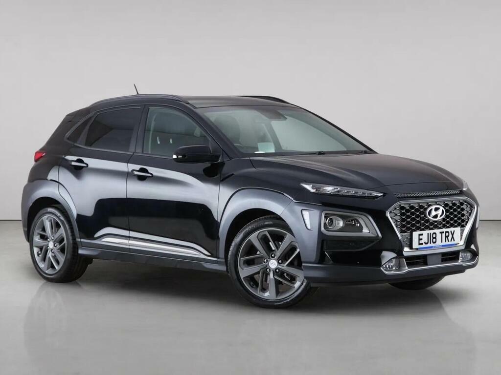 Hyundai Kona 1.6 T-gdi Blue Drive Premium Gt Dct 4Wd Euro 6 S Black