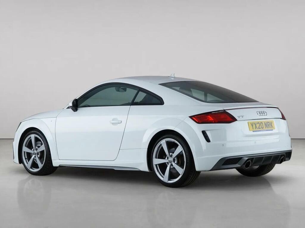 Audi TT 2.0 Tfsi 40 S Line S Tronic Euro 6 Ss YX20NRK White #6