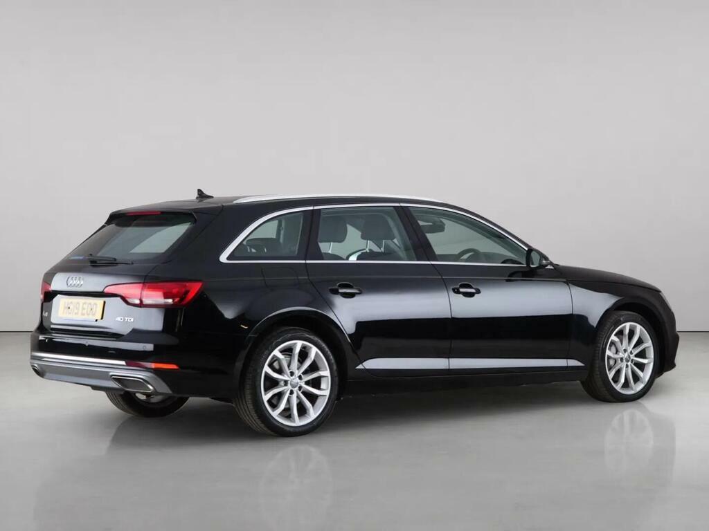 Audi A4 Avant 2.0 Tdi 40 Sport S Tronic Euro 6 Ss HG19EOO Black #4