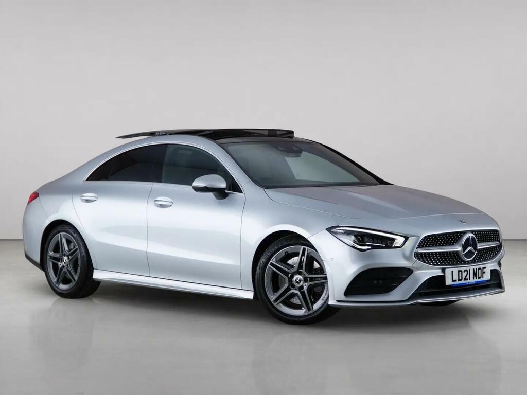 Mercedes-Benz CLA Class 2.0 Cla250 Amg Line Premium Plus 2 Coupe 7G-dct Silver