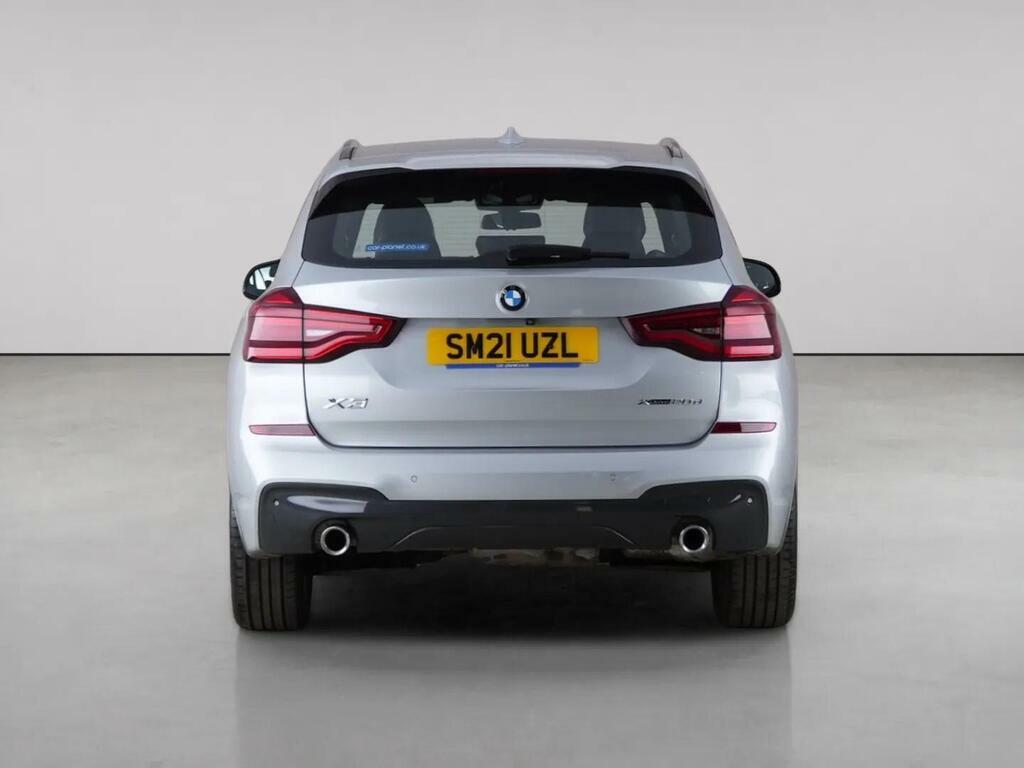 BMW X3 2.0 20D Mht M Sport Xdrive Euro 6 Ss SM21UZL Silver #5