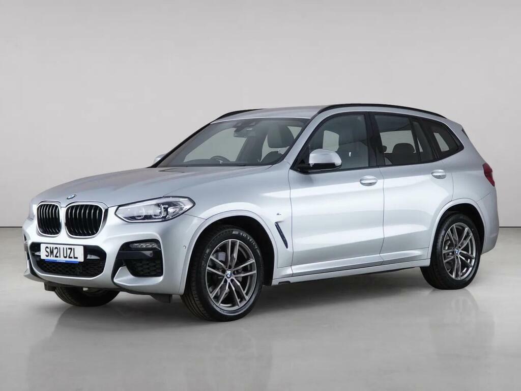 BMW X3 2.0 20D Mht M Sport Xdrive Euro 6 Ss SM21UZL Silver #2