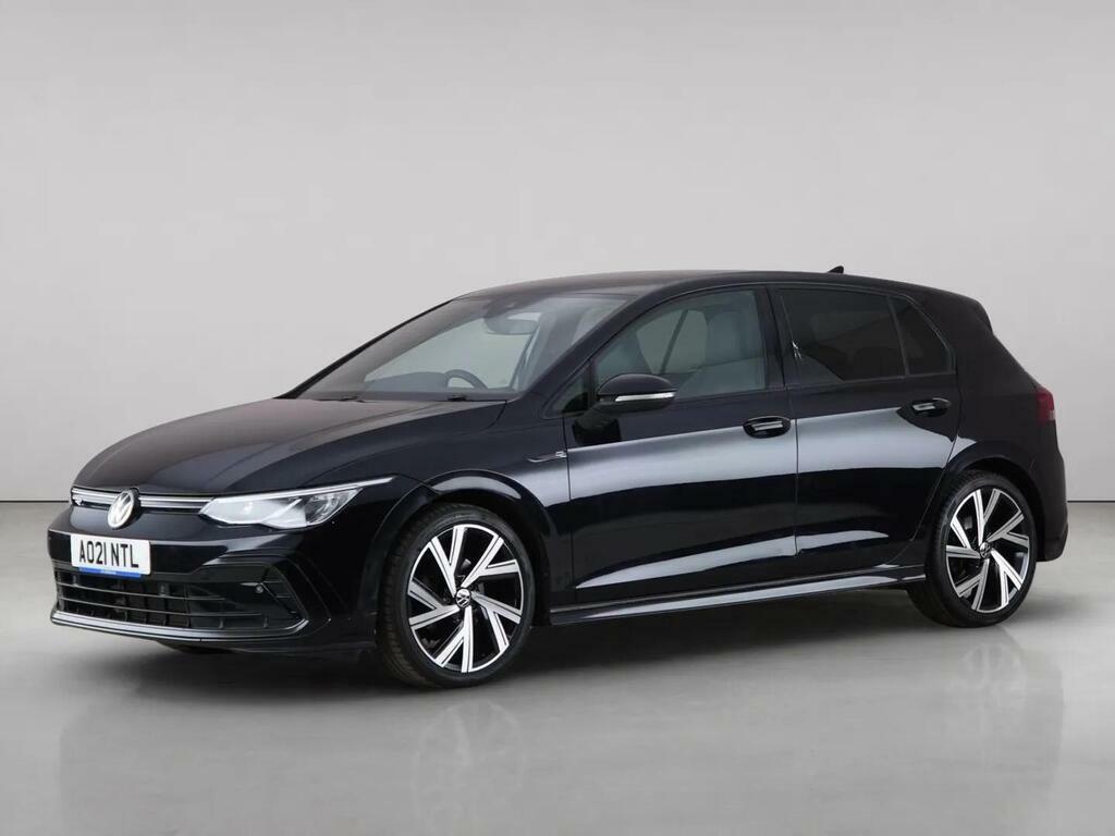 Volkswagen Golf 1.5 Tsi R-line Euro 6 Ss AO21NTL Black #2