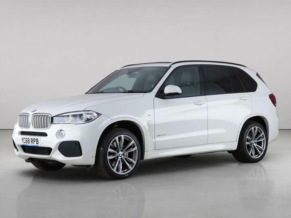 BMW X5 3.0 40D M Sport Xdrive Euro 6 Ss YC68RPB White #2